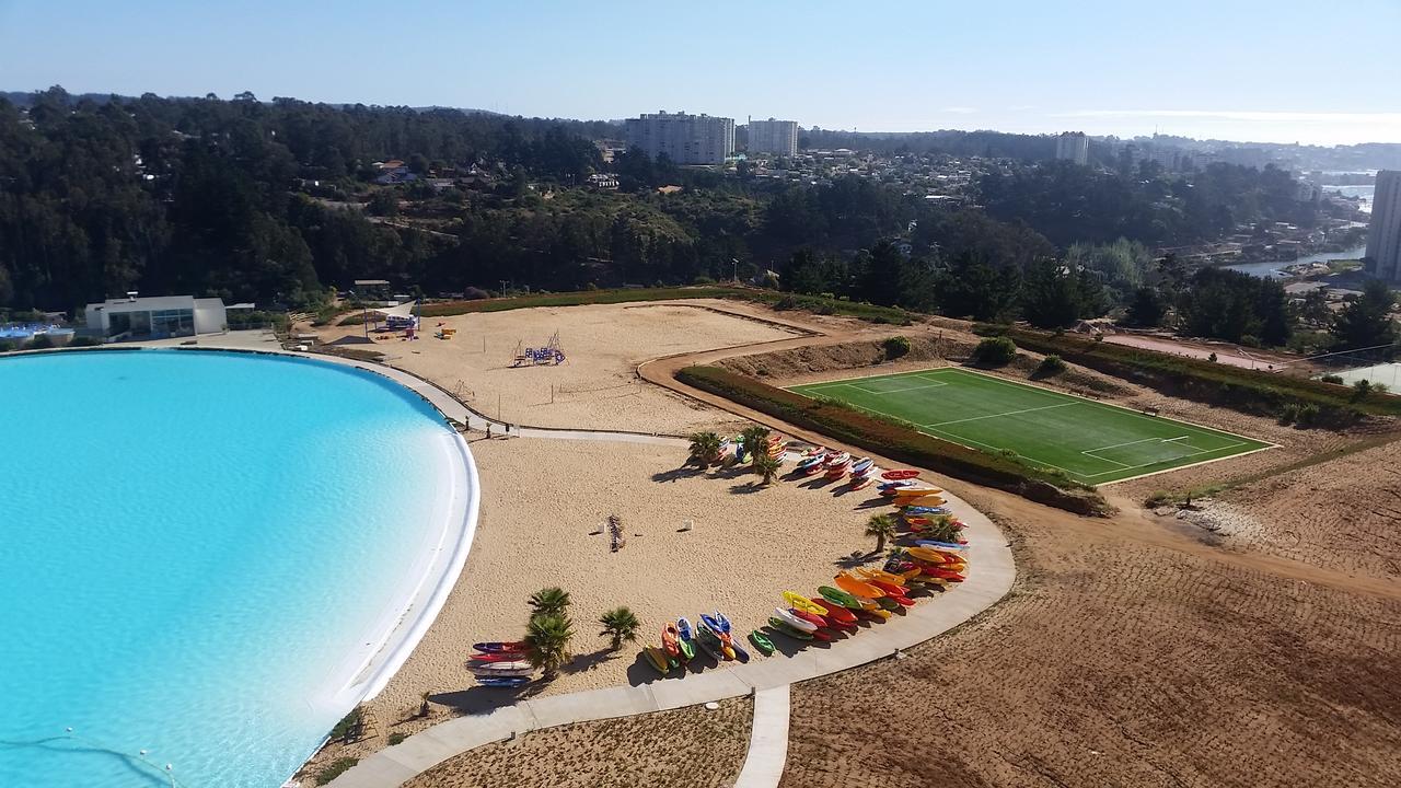 Algarrobo, Laguna Bahía Espectacular Exterior foto